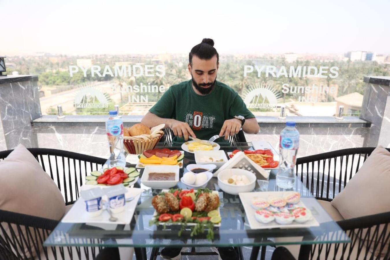 Hotel Pyramids Sunshine View Kafret el-Gabal Exteriér fotografie