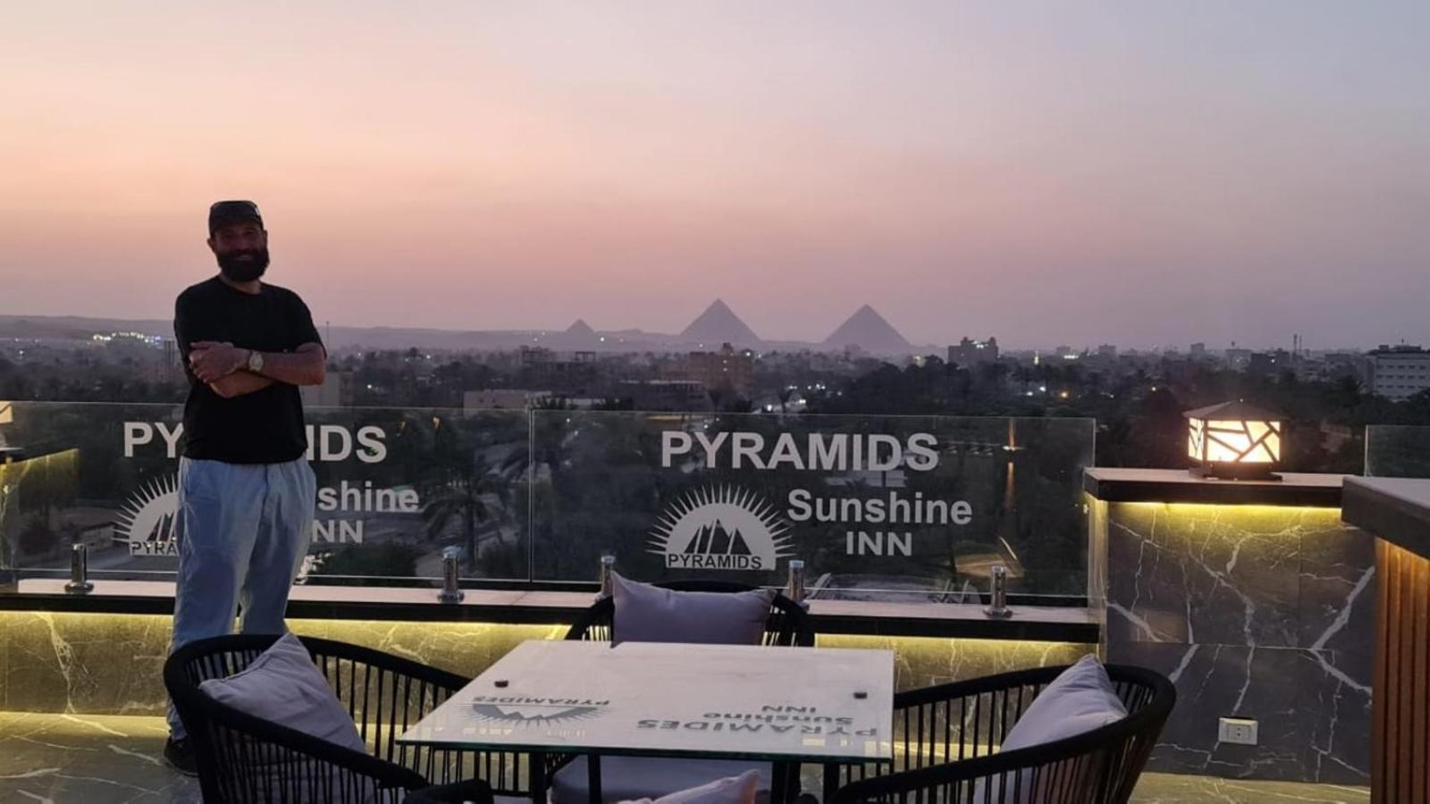 Hotel Pyramids Sunshine View Kafret el-Gabal Exteriér fotografie