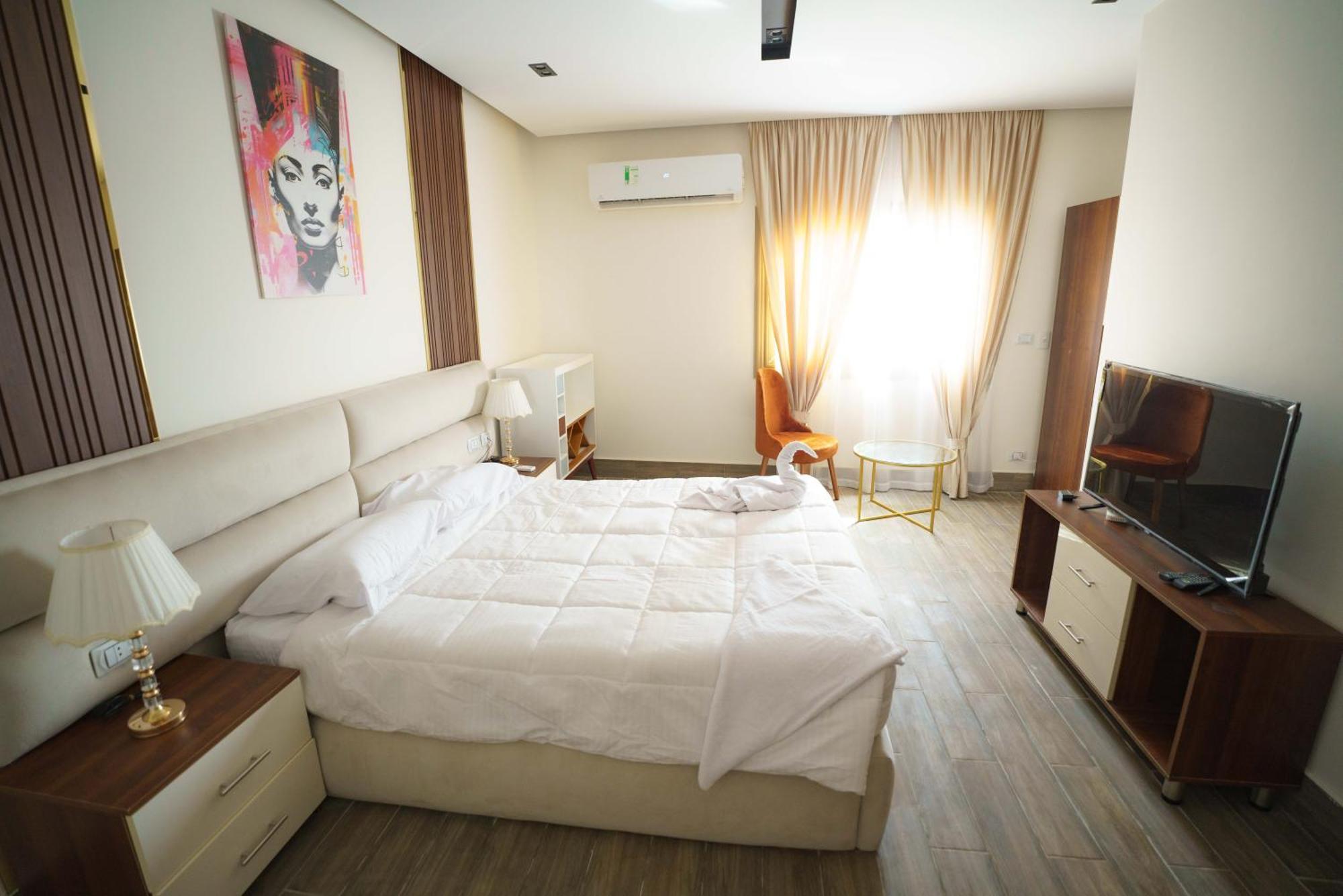 Hotel Pyramids Sunshine View Kafret el-Gabal Exteriér fotografie