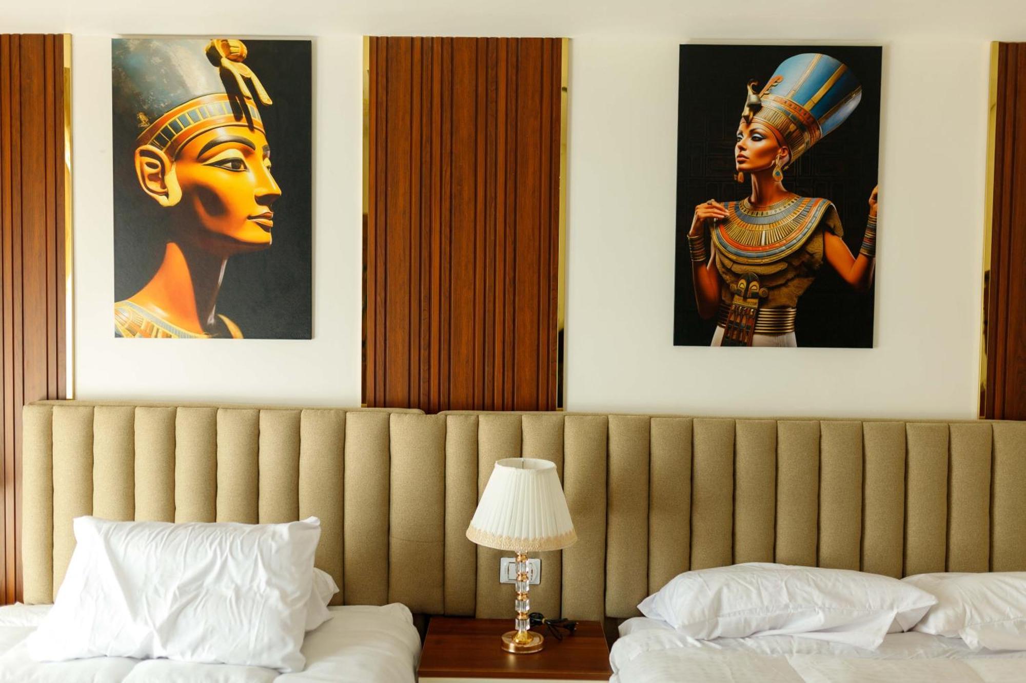 Hotel Pyramids Sunshine View Kafret el-Gabal Exteriér fotografie