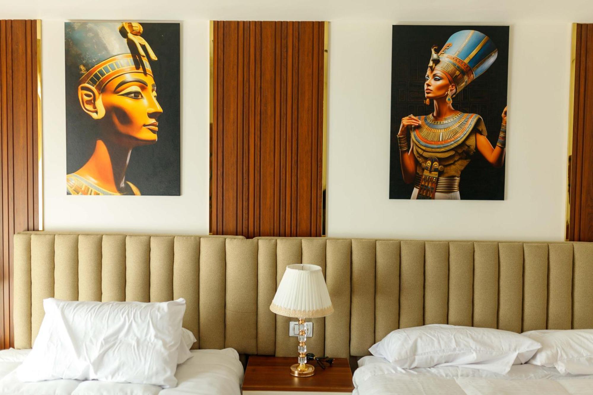 Hotel Pyramids Sunshine View Kafret el-Gabal Exteriér fotografie