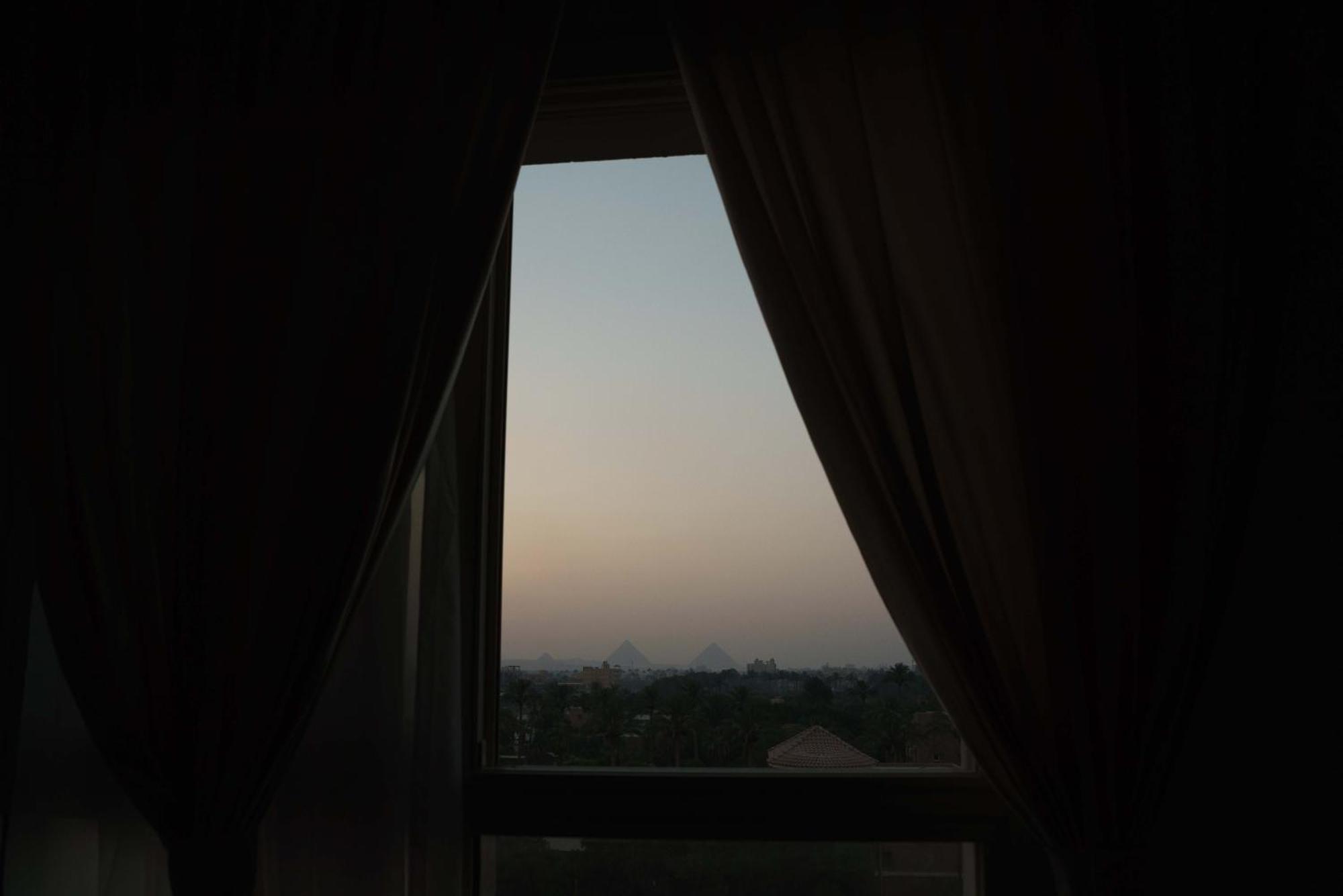 Hotel Pyramids Sunshine View Kafret el-Gabal Exteriér fotografie