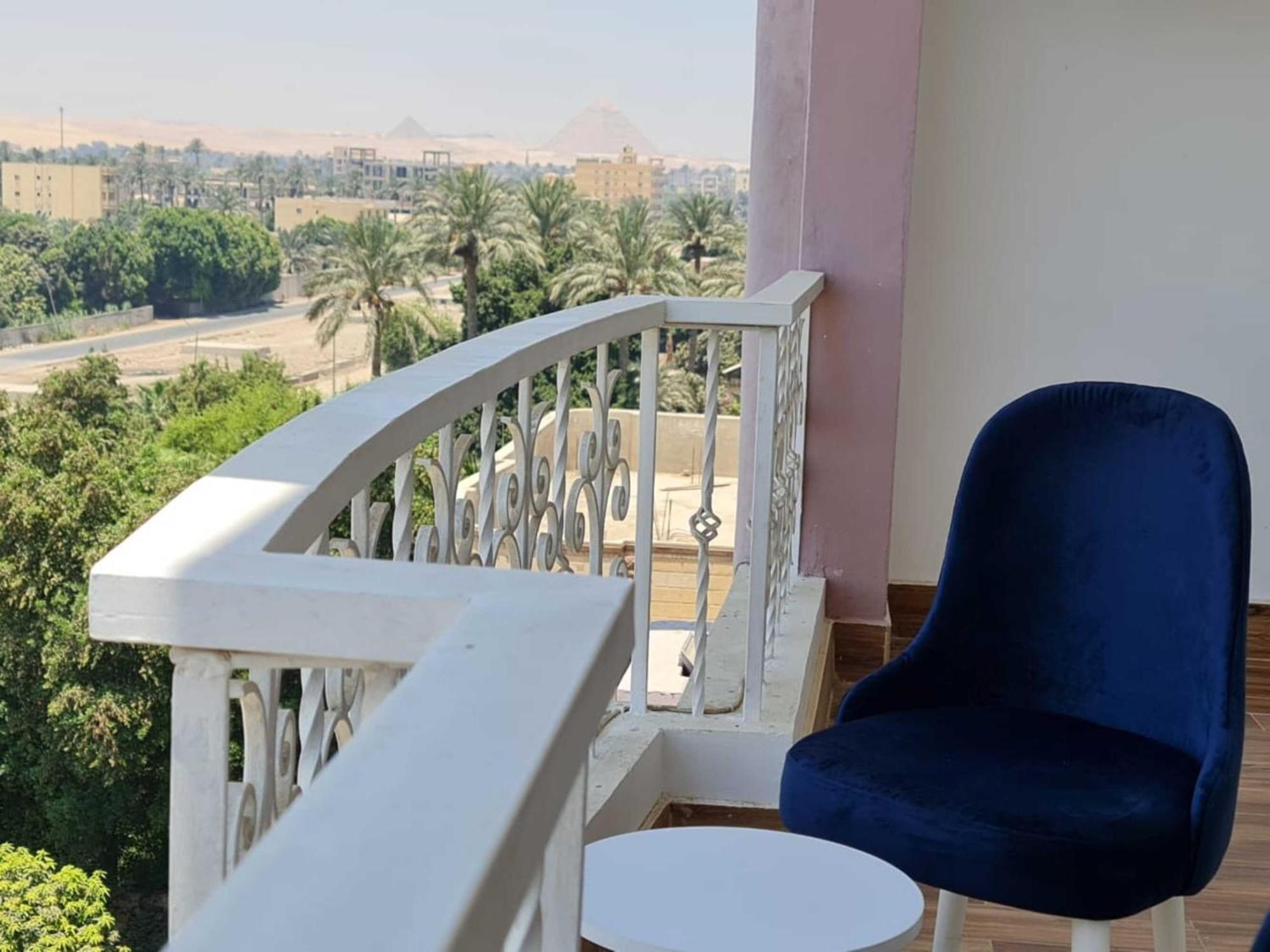 Hotel Pyramids Sunshine View Kafret el-Gabal Exteriér fotografie