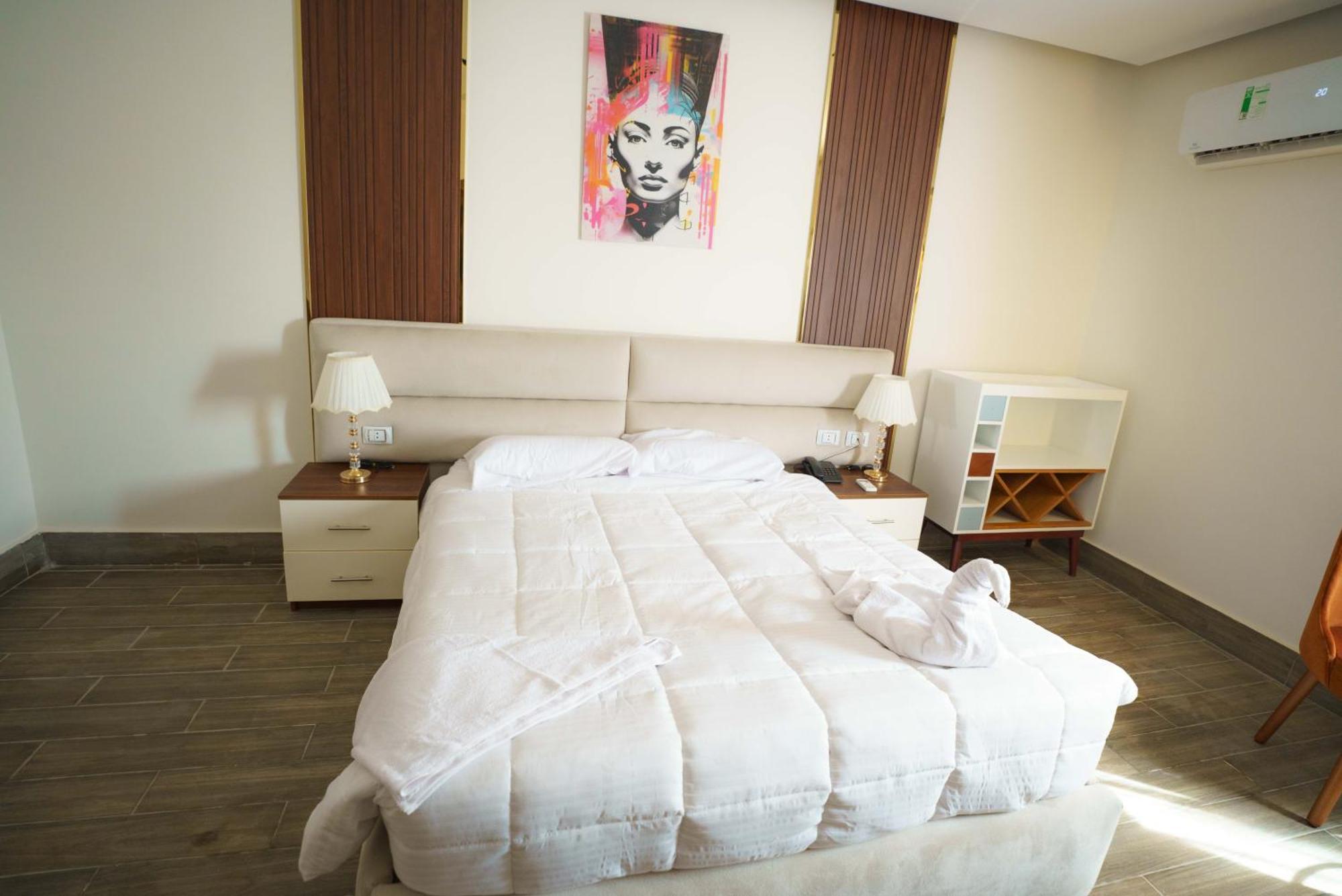 Hotel Pyramids Sunshine View Kafret el-Gabal Exteriér fotografie